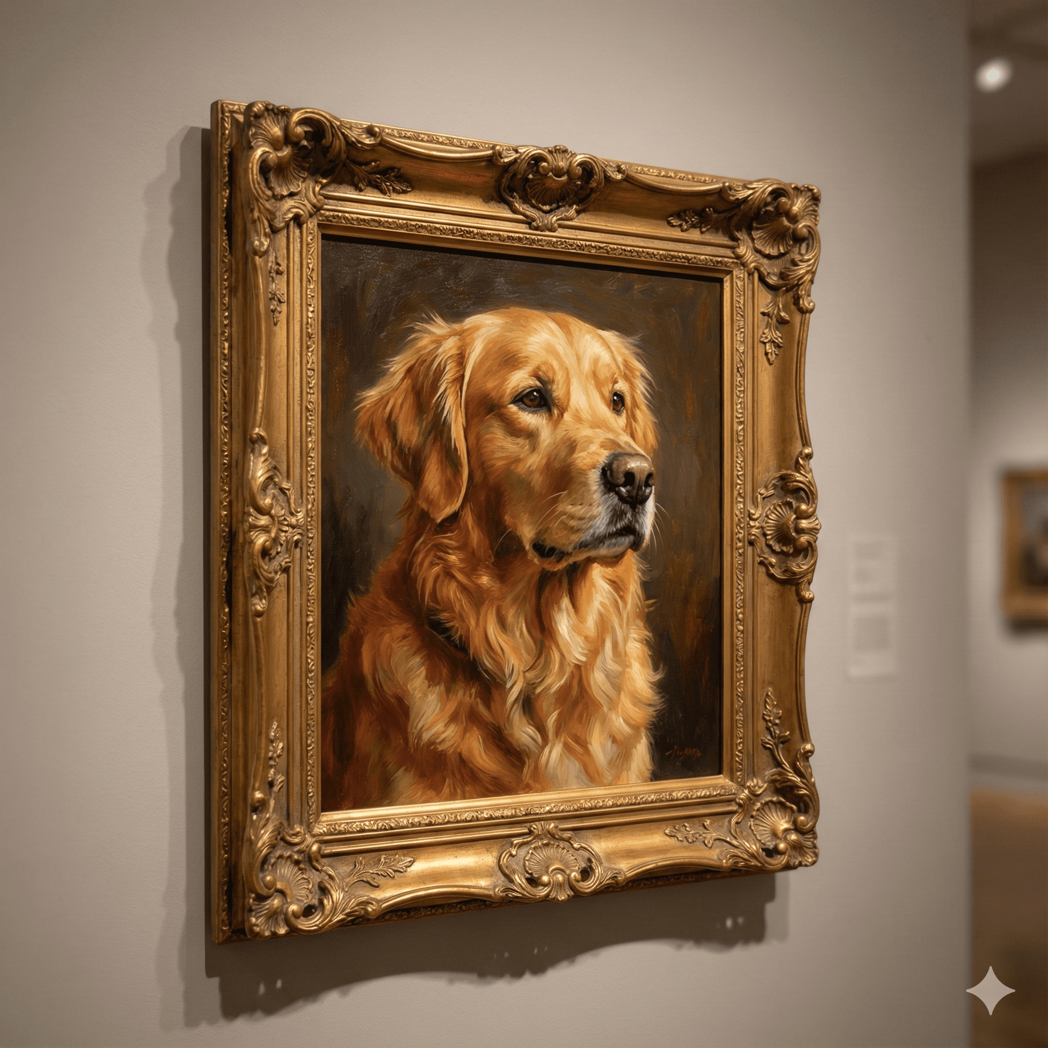 AI-transformed artwork example